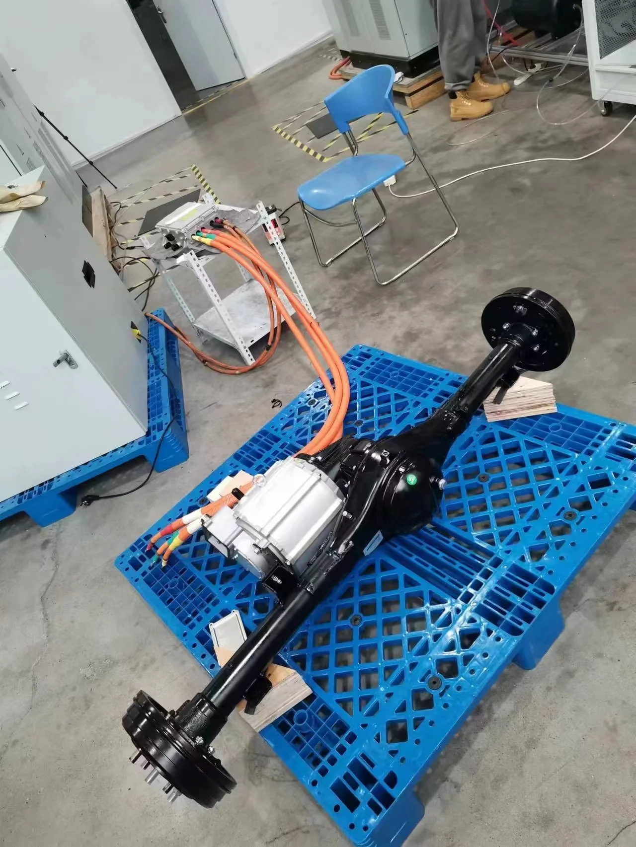 Brogen Ev Motor 100kw Pmsm Motor 30kw Powertrain Kit Electric Truck Axle