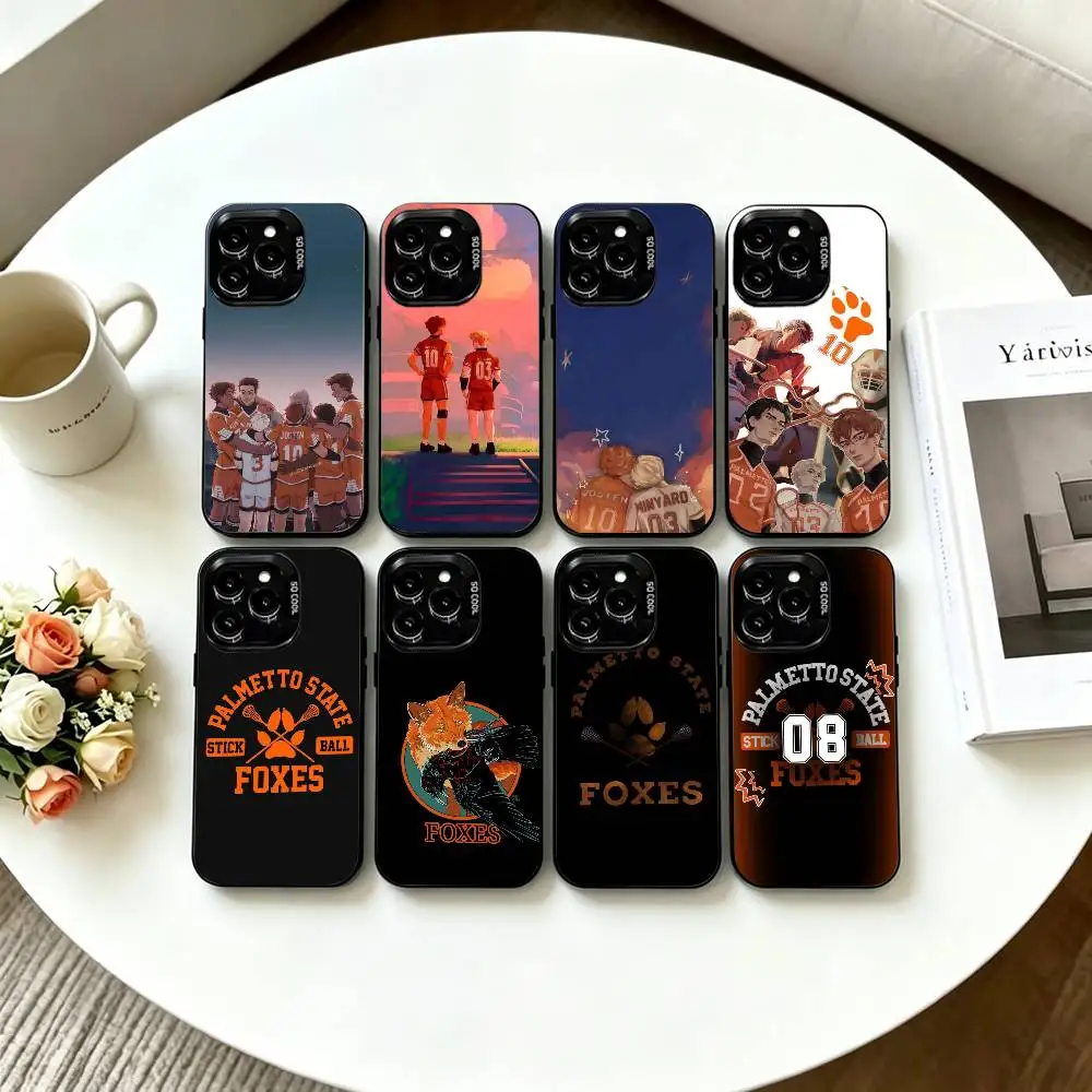 

The Foxhole Court AFTG Phone Case For iPhone 17,16,15,14,13,12,11 Plus,Pro Max,XS,Colorful Silver Phone case Funda Cover