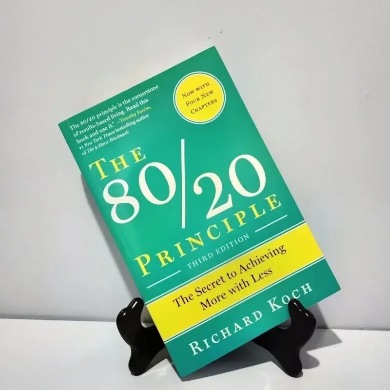 The 80/20 Principle autorstwa Richarda Koch The Secret to Achieving More with Less - powieść w miękkiej oprawie w języku angielskim