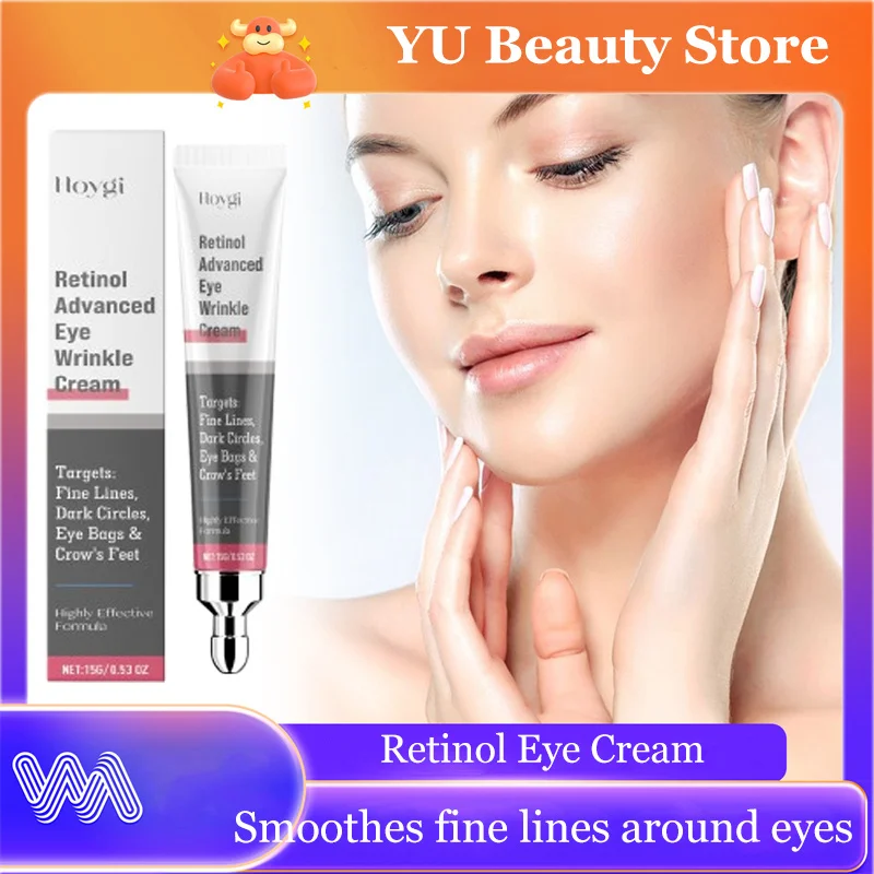 

Retinol Eye Cream Tighten Lifting Firming Remove Dark Circles Eye Bags Make Your Eyes More Lively Repair Moisturizing Brighten