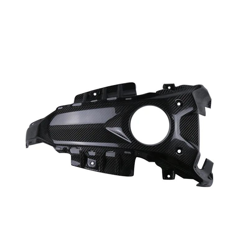 

Подходит для YamahaYAMAHA MT07, детали для модификации мотоцикла, центральная крышка топливного бака из углеродного волокна, передняя крышка 2018+