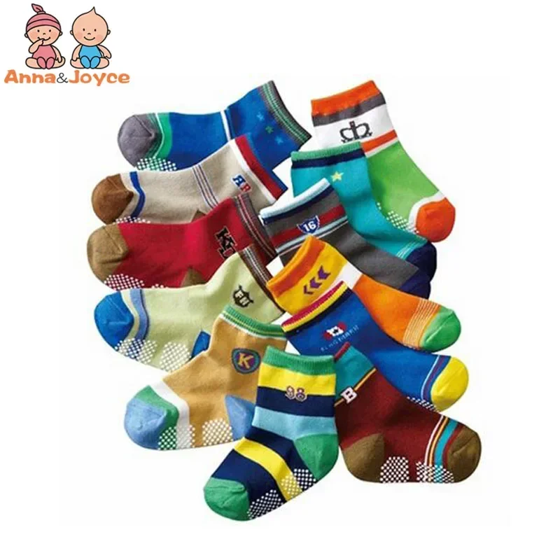 Chaussettes coordonnantes unisexes pour bébé, bébé, fille, garçon, 0-3 ans, vente en gros, lot de 12 paires