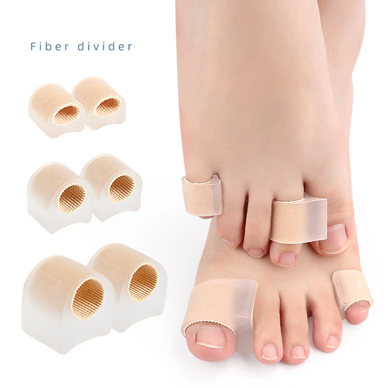 

7Pairs Toe Separators Foot Care Tools Silicone Hallux Valgus Gel Thumb Bunion Spreader Correctior Pads Straightener Orthotic