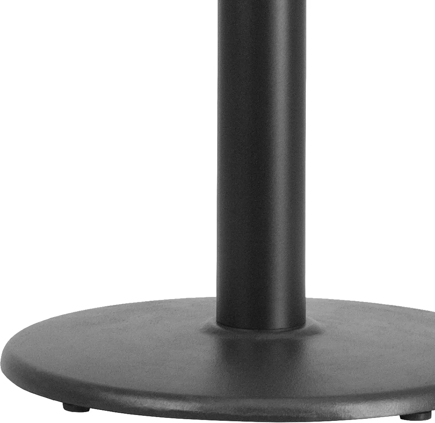 Flash Furniture Beverly 18"" Round Restaurant Table Base With 3"" Diameter Table Height Column, Commercial Cast Iron Restaurant