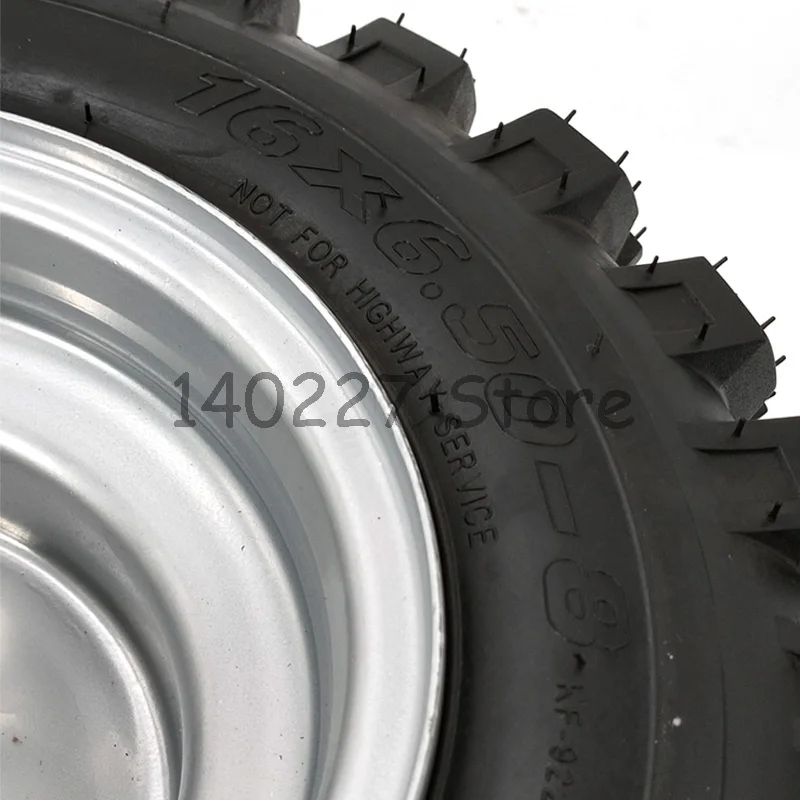 16 inch tire vacuum tire tubeless 16x6.50-8 tire suitable for snowplow wheeled trailer ATV ATV motorcycle