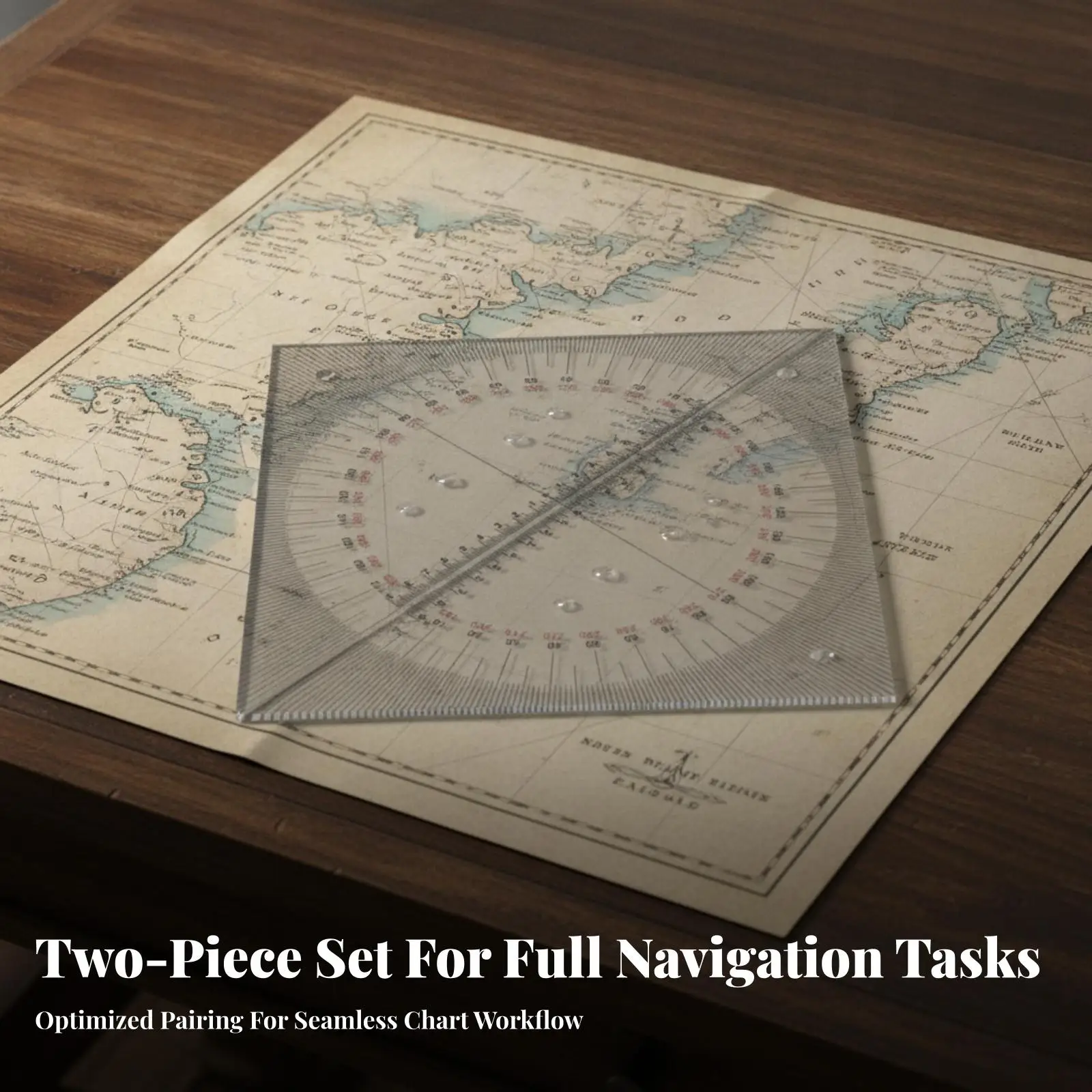 geometric-triangle-ruler-for-navigation-and-drafting-with-clear-printed-scale-for-marine-chart-planning-tasks