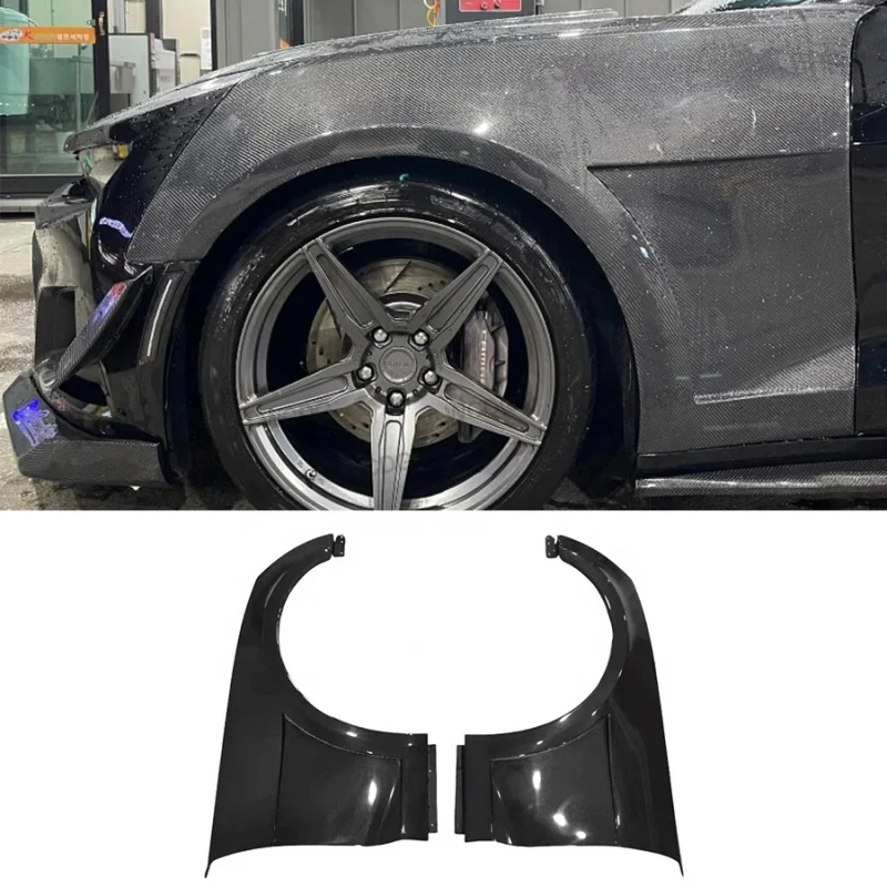 

Carbon Fiber AC Style Fender for Camaro LS LT RS SS Z28 ZL1 Convertible 2016+ Side Fender Air Vented Mudguard Bodykit