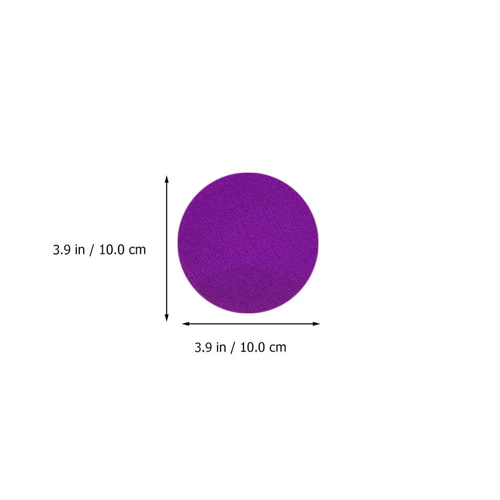 30Pcs Classroom Carpet Markers Vibrant Round Education Stickers Nylon Material Safe Non Damaging Reusable for Kindergarten