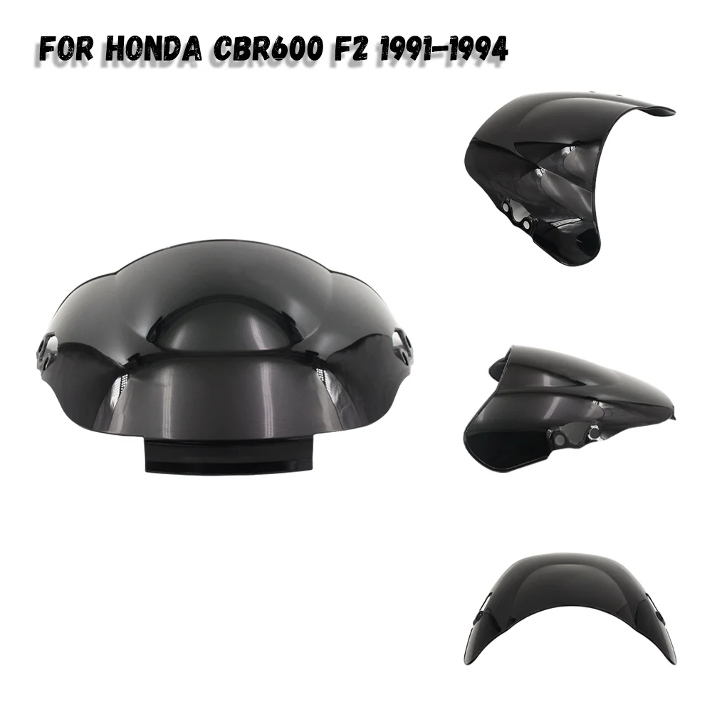 Motorcycle Windshield WindScreen Wind Defle For HONDA CBR600 F2 1991-1994 Racing Windshield Accessories CRB650 R 1992 1993 1994