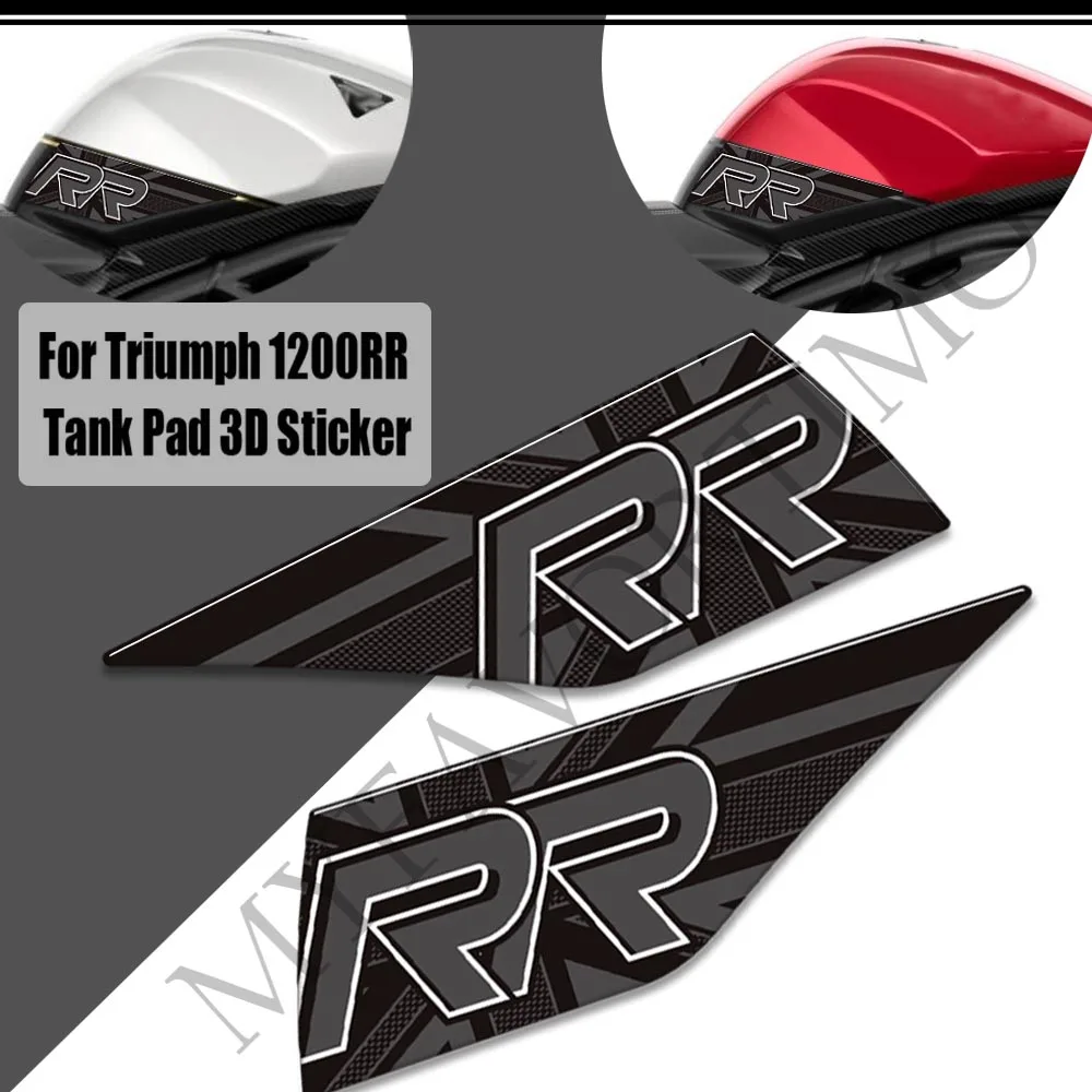 

For Triumph Speed Triple 1200RR 1200 RR Motorcycle Stickers Decals Gas Fuel Oil Kit Knee Tank Protector Pad Grips