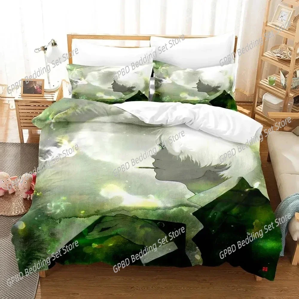 Anime Mushishi Ginko 3D NEW Duvet Cover Pillowcase Bedding Set Adult Boy Girl Bedroom Decoration Children Single Double Large view 4