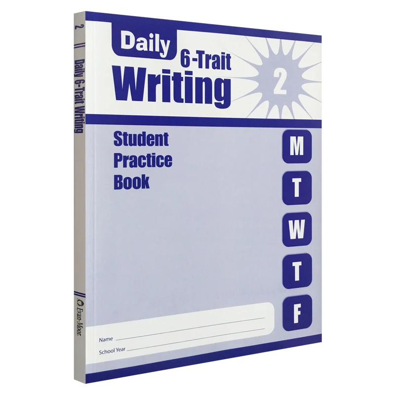 

Evan-Moor Daily 6-Trait Writing Grade 2 SE Workbook,aged 6 7 8 9, English book 9781596732902