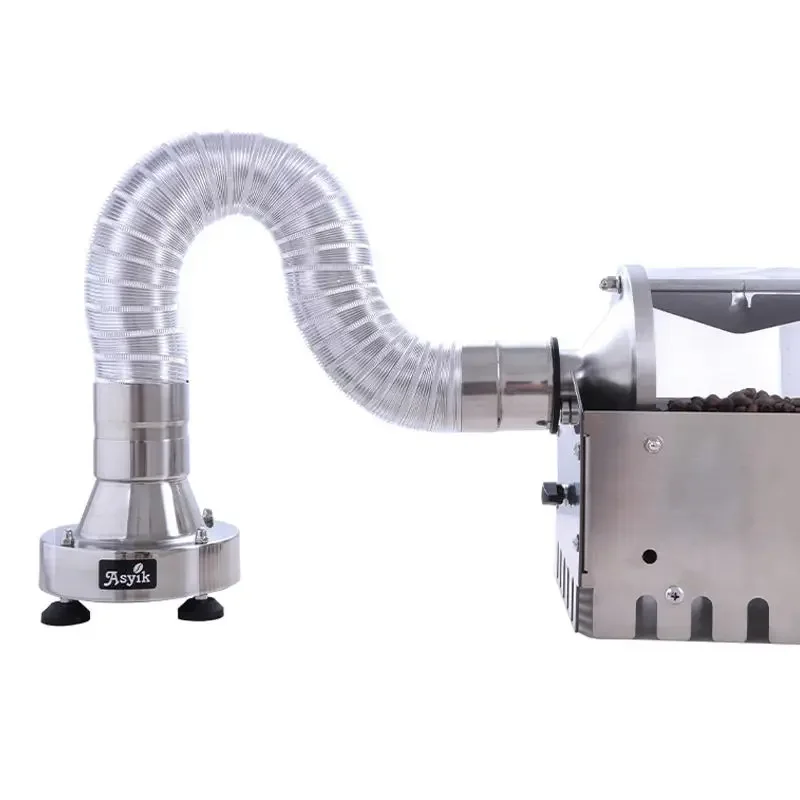 Adjustable Temperature Control Coffee Bean Cocoa Commercial Processing Roaster Machine
