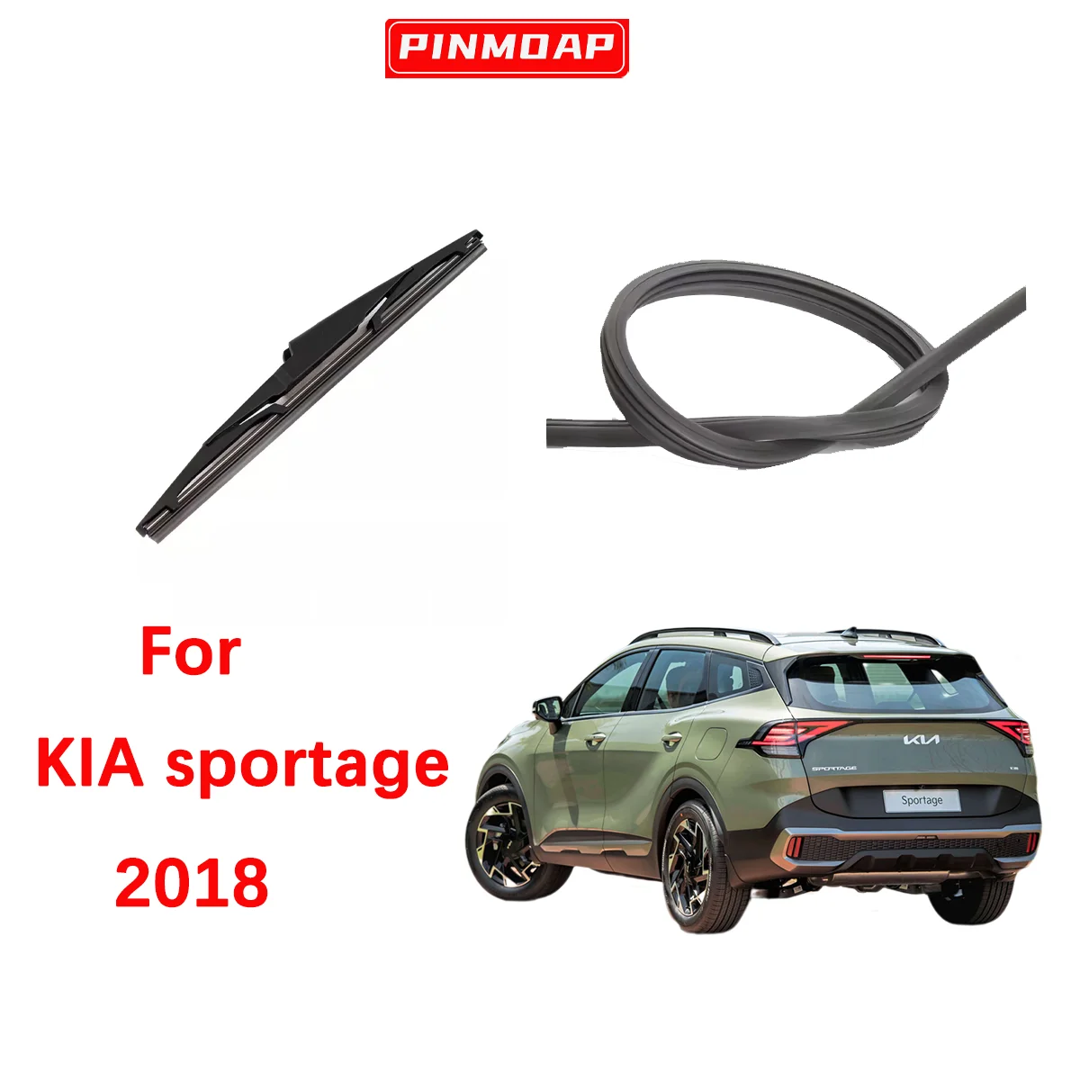 Für KIA Sportage 2018 12 "Heckscheibe Zubehör Heckscheibe Scheibenwascher Wischerblatt Windschutzscheibe Windschutzscheibe