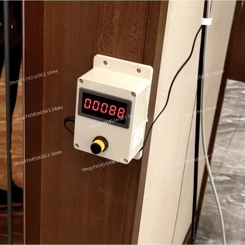 

People Counter Automatic Infrared Sensor Passenger Flow Detector For Stores Supermarkets Malls Scenic Spots