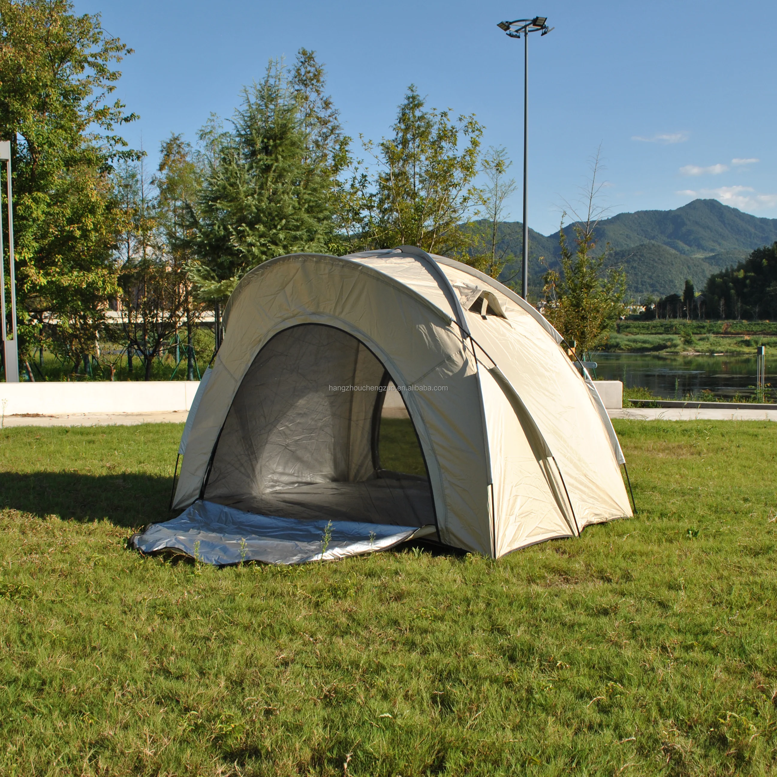 Tienda de campaña para 4 estaciones, mochilero, tienda para exteriores para 2 personas, ligera, fácil instalación, clasificación impermeable de 3000mm, tienda de senderismo al aire libre
