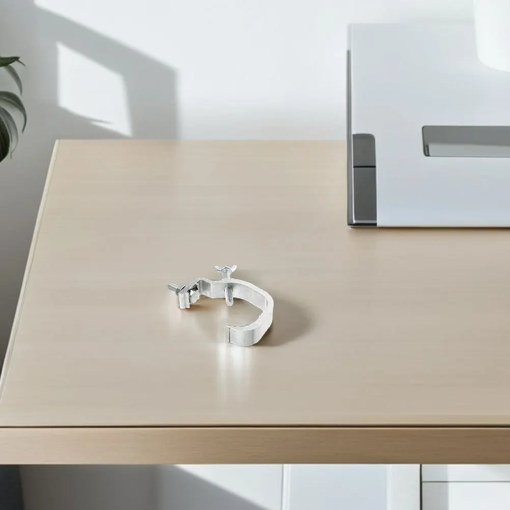 

12 шт. крючки для освещения, прочный алюминий для сценических выступлений, свадеб, вечеринок, надежное использование, ферменные крючки, зажим для освещения, крючок