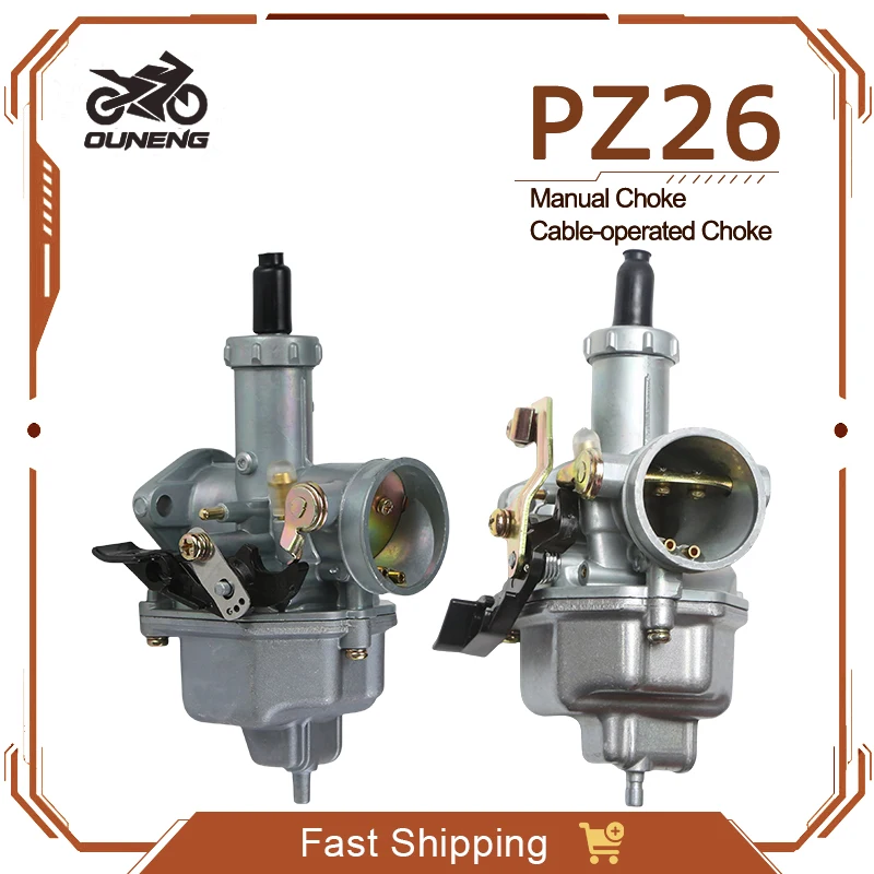 

PZ26 Motorcycle Carburetor Carb For Honda XR100 XR100R XL100S XR200 XR200R XL125S CB125 CB125S CRF100F TRX250 TRX250EX 125 150cc