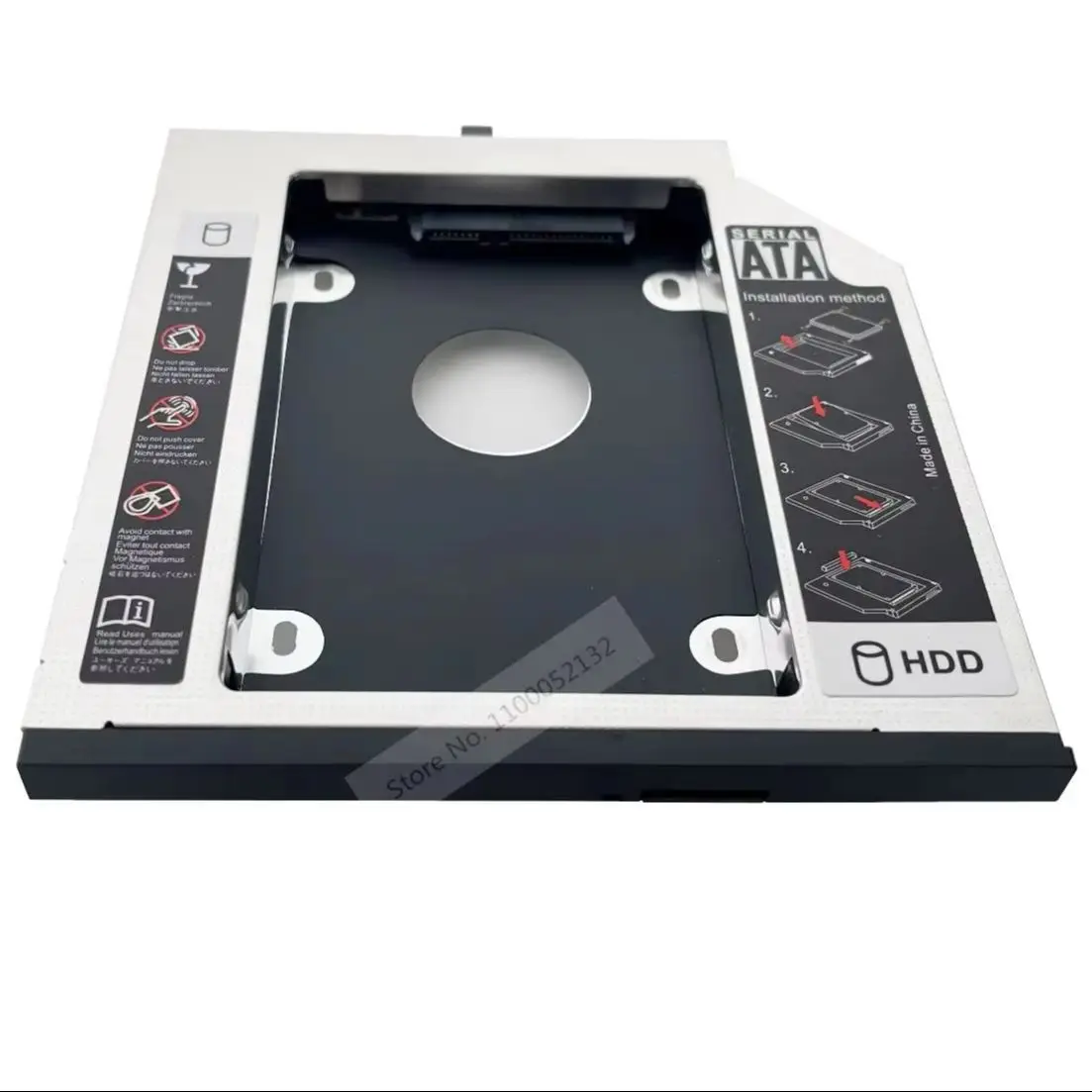 12.7mm 2nd Hard Drive Optical Caddy Bracket for Lenovo ThinkPad T420 T420i T430 T430i T510 T510i T520 T520i T530 T530i R400 R500