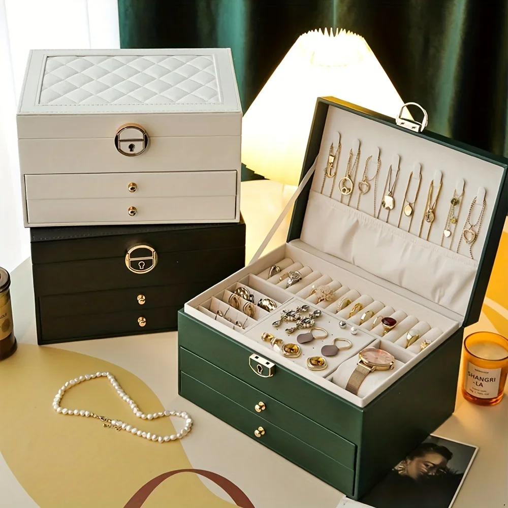 Jewelry Storage Box for Necklaces and Earrings, Ideal Gift