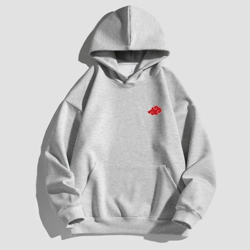 Japan Anime Akatsuki Wolke Symbole Männer Hoodies Winter Herbst männer Frauen Pullover Brief Straße Hip-hop Freizeit Lose Hoodie