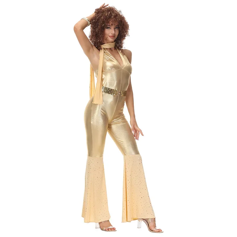 

Adults 1970s Costume Women Disco Diva Pop Star Costumes