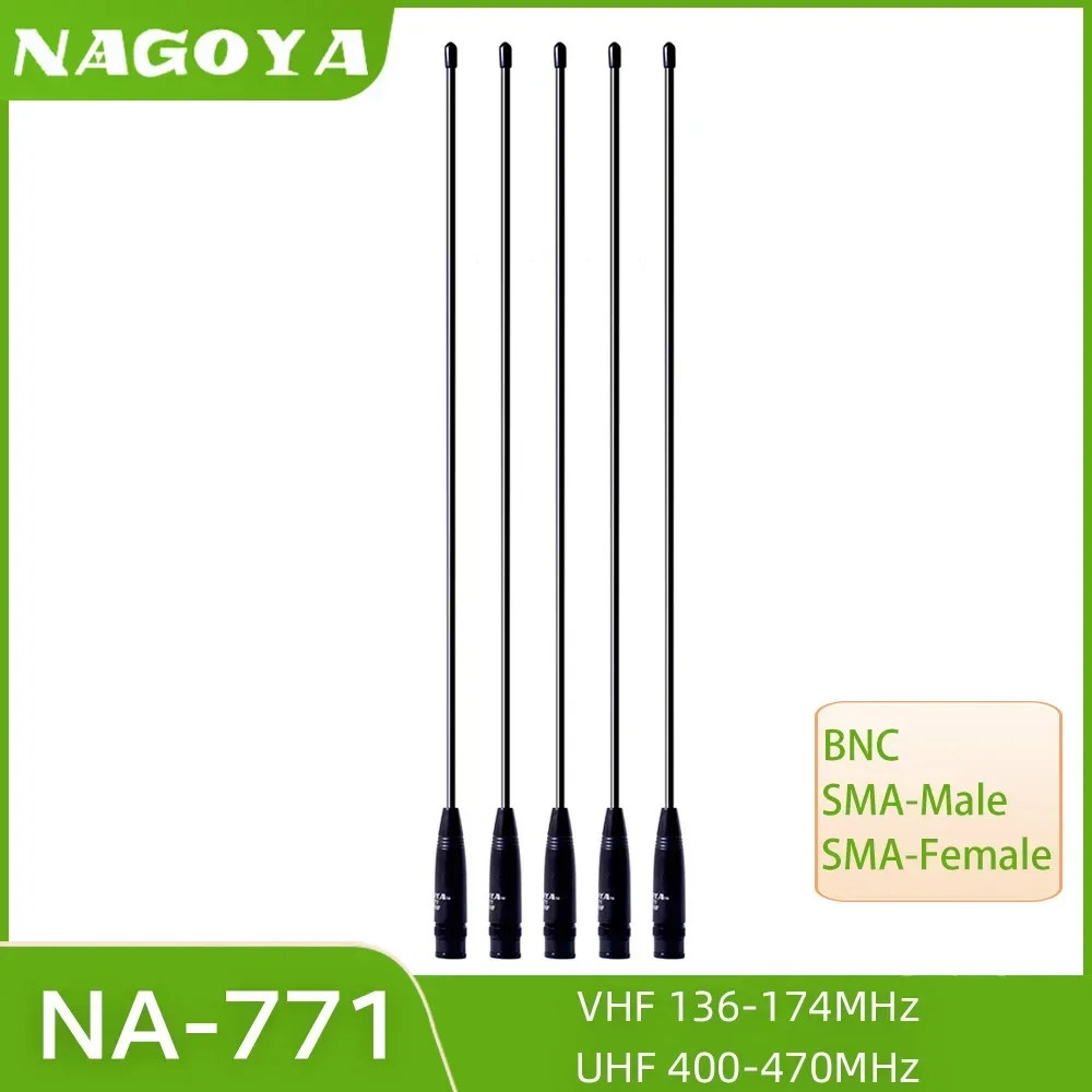 5pcs/lot  Nagoya NA-771 Two Way Radio Antenna 144/430MHz UHF VHF Antennas For Baofeng Kenwood ICOM Motorola