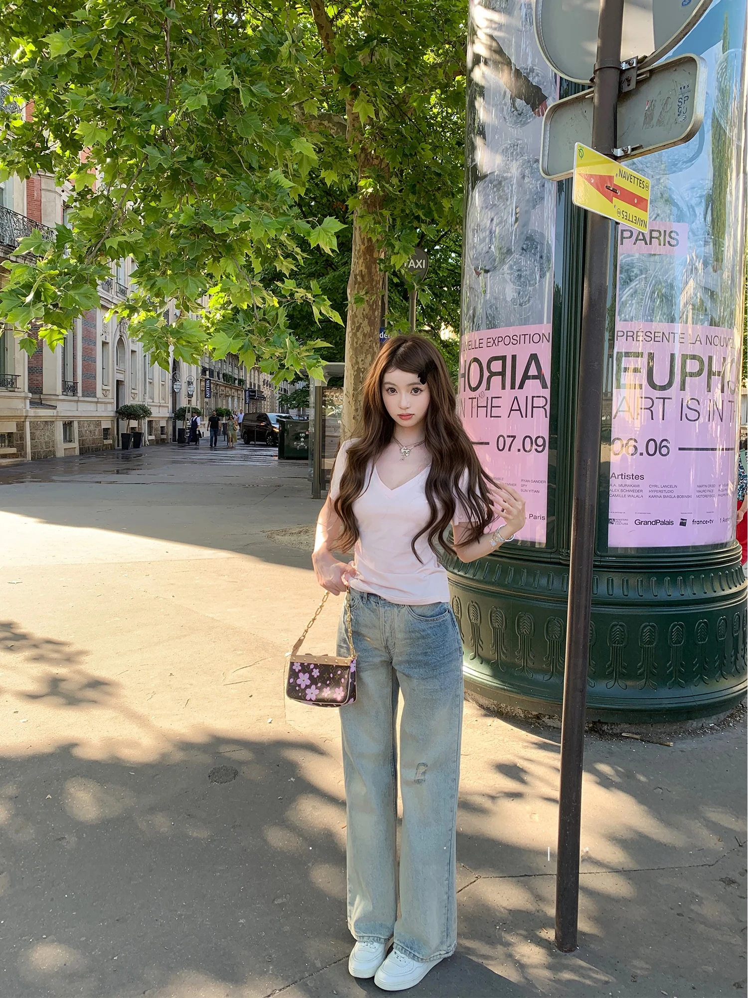 

Slimming Stretch Denim Jeans Women's Straight Leg Jeans Casual Sle Faded Cotton Elastic Non-Sinking Summer Jeans