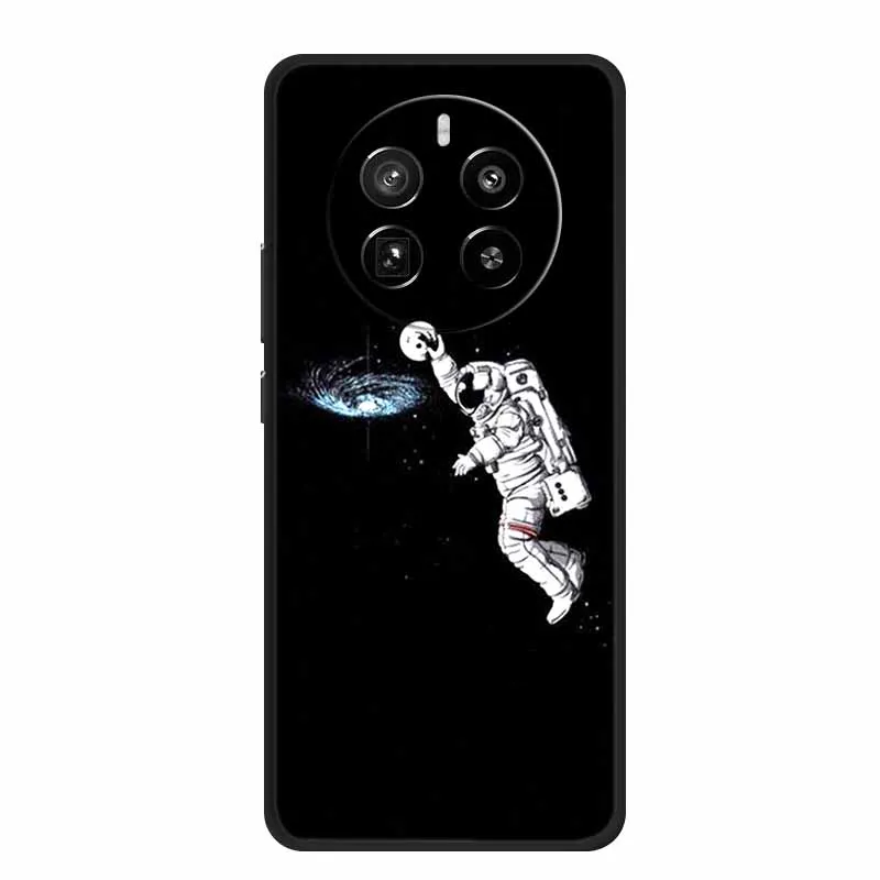 For Realme 12 Pro Plus Case Black Silicone Soft Back Cover Case For Realme 12 Pro Phone Case Realme12 Pro Plus 6.7\