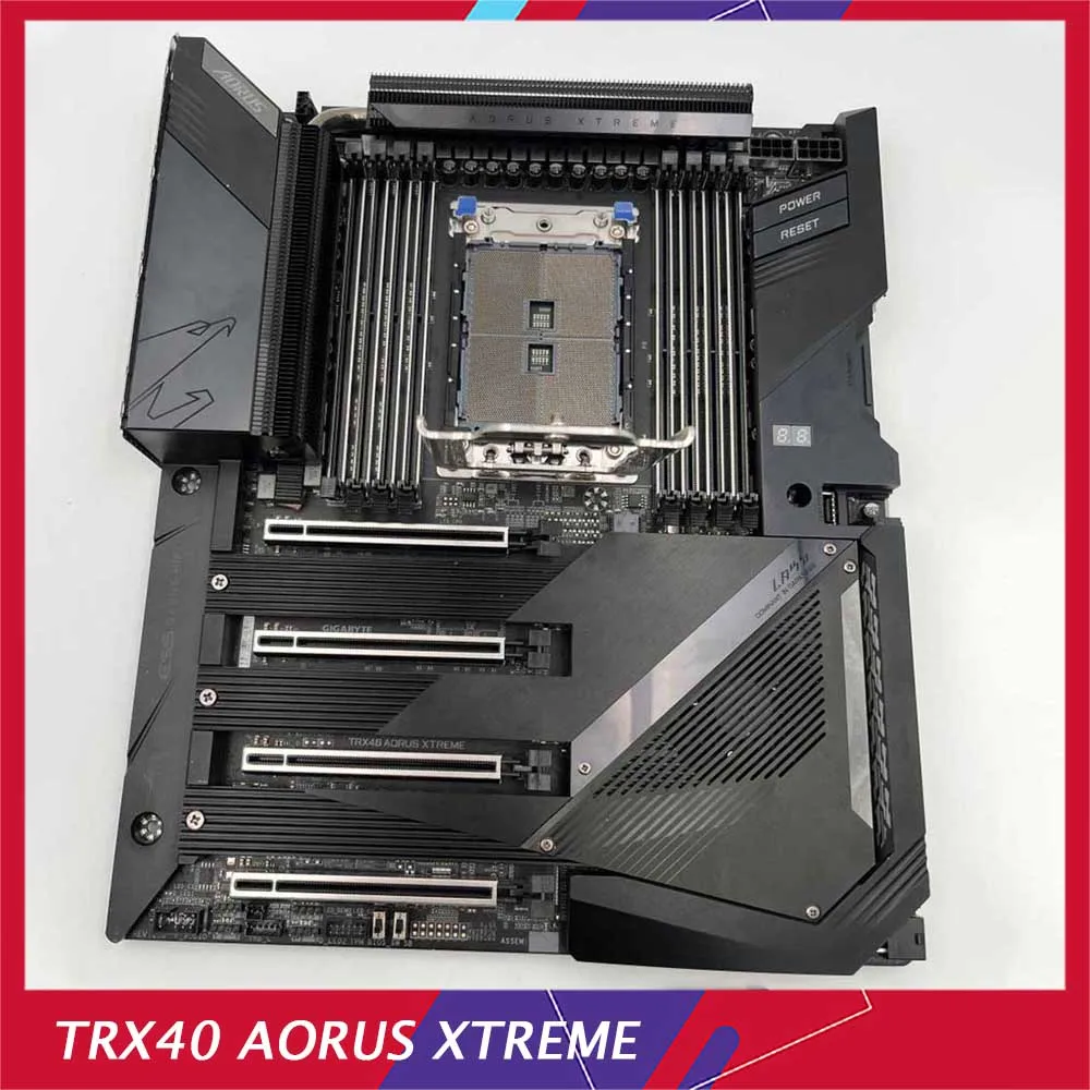 

For Gigabyte Desktop Motherboard For TRX40 AORUS XTREME 256GB XL-ATX Support AMD 3960x 3970x 3990x