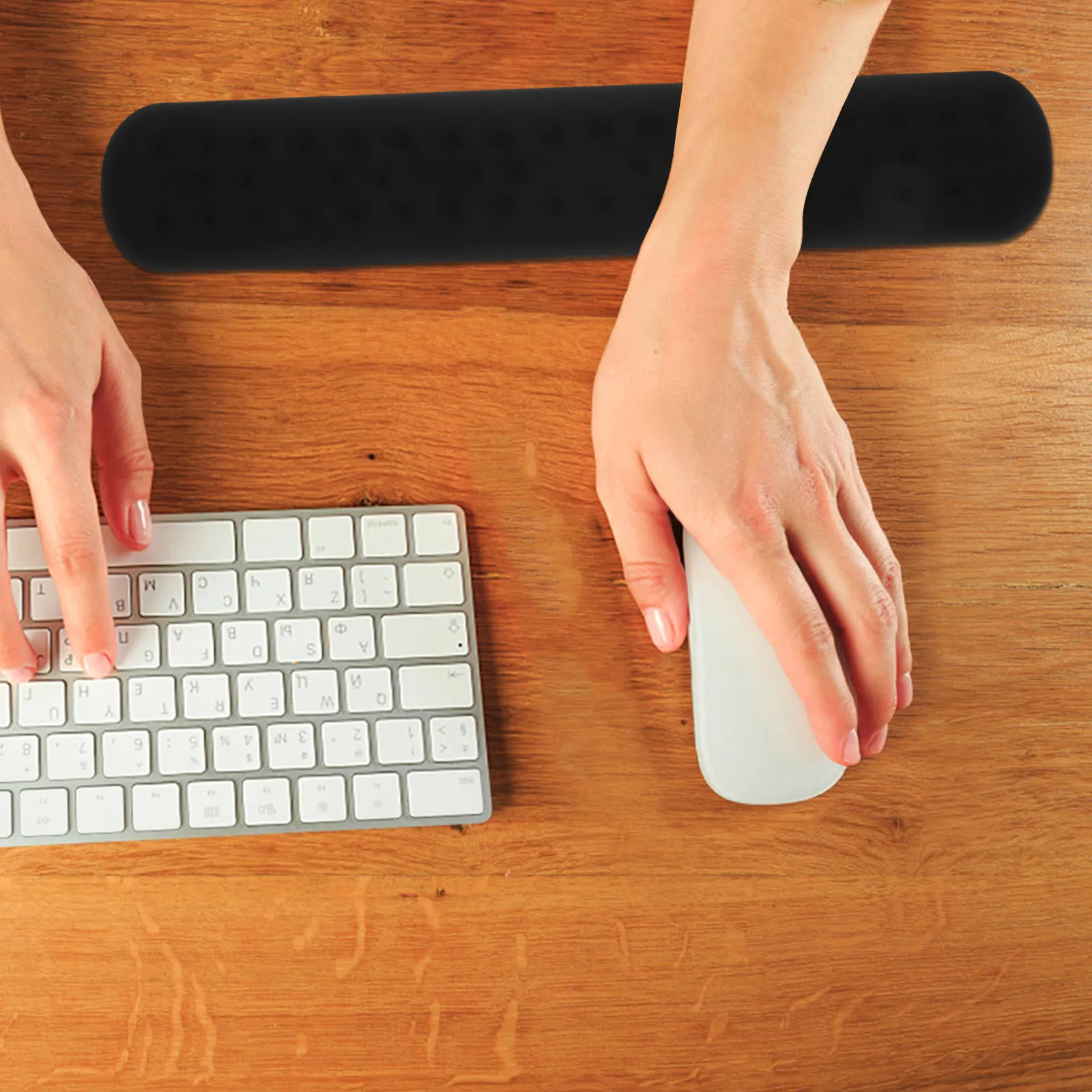 

Wrist Pad Mouse Pads Desk Elbow Cushion for Arms Rest Keyboard Laptop Memory Foam Computer