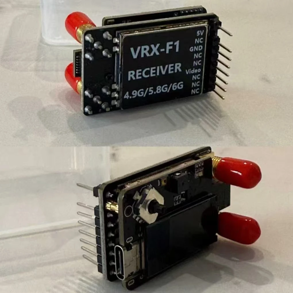 FPV Goggles Module Dual Receiver 4.9G 5.8G 6.0G Dual VRX Compatible For DJI V1 V2 Glasses/SKYZONE/Fatshark for Racing Drone Part
