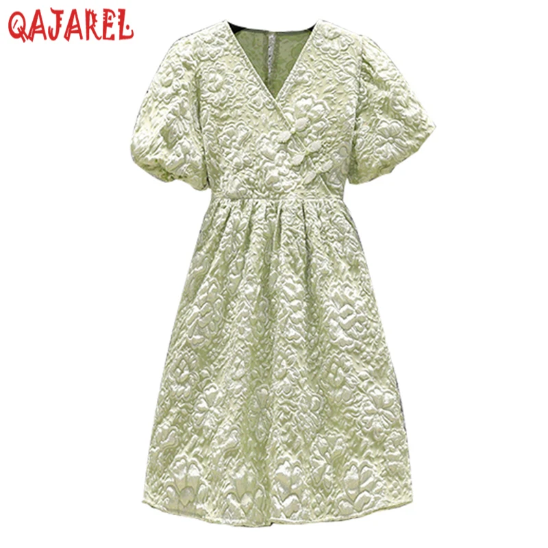 Mini robe jacquard en mousseline de soie, blanche, col en v, sexy, bohème, mode, robe de plage légère, coréenne, couleur unie, élégante, décontractée, été, 2024