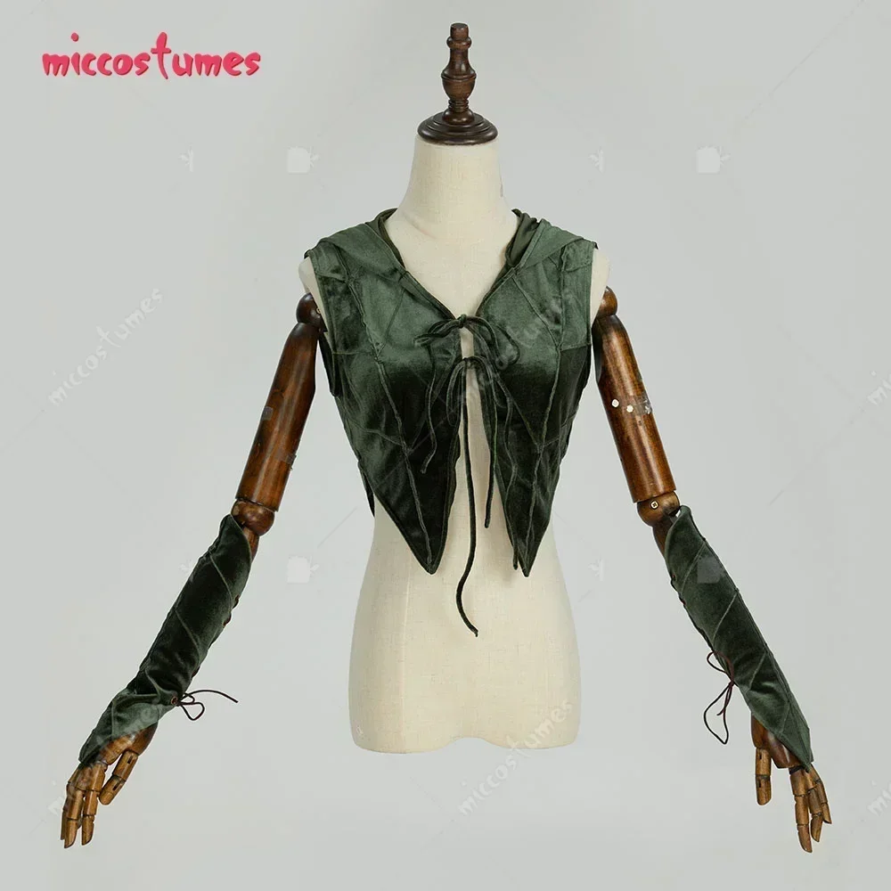 Cosplaymiccostumes المرأة معطف مقنع القرون الوسطى قزم تأثيري حلي عصر النهضة معطف قصير مع الأكمام لفساتين حفلة الهالوين