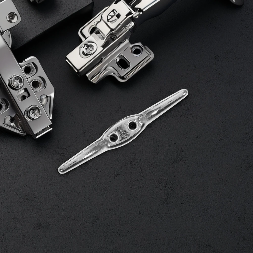 

6Pcs Metal Blind Cord Hooks Stainless Steel Cleats Window Shade Cord Wrap Curtain Rope Organizer Safety Flagpole Holder