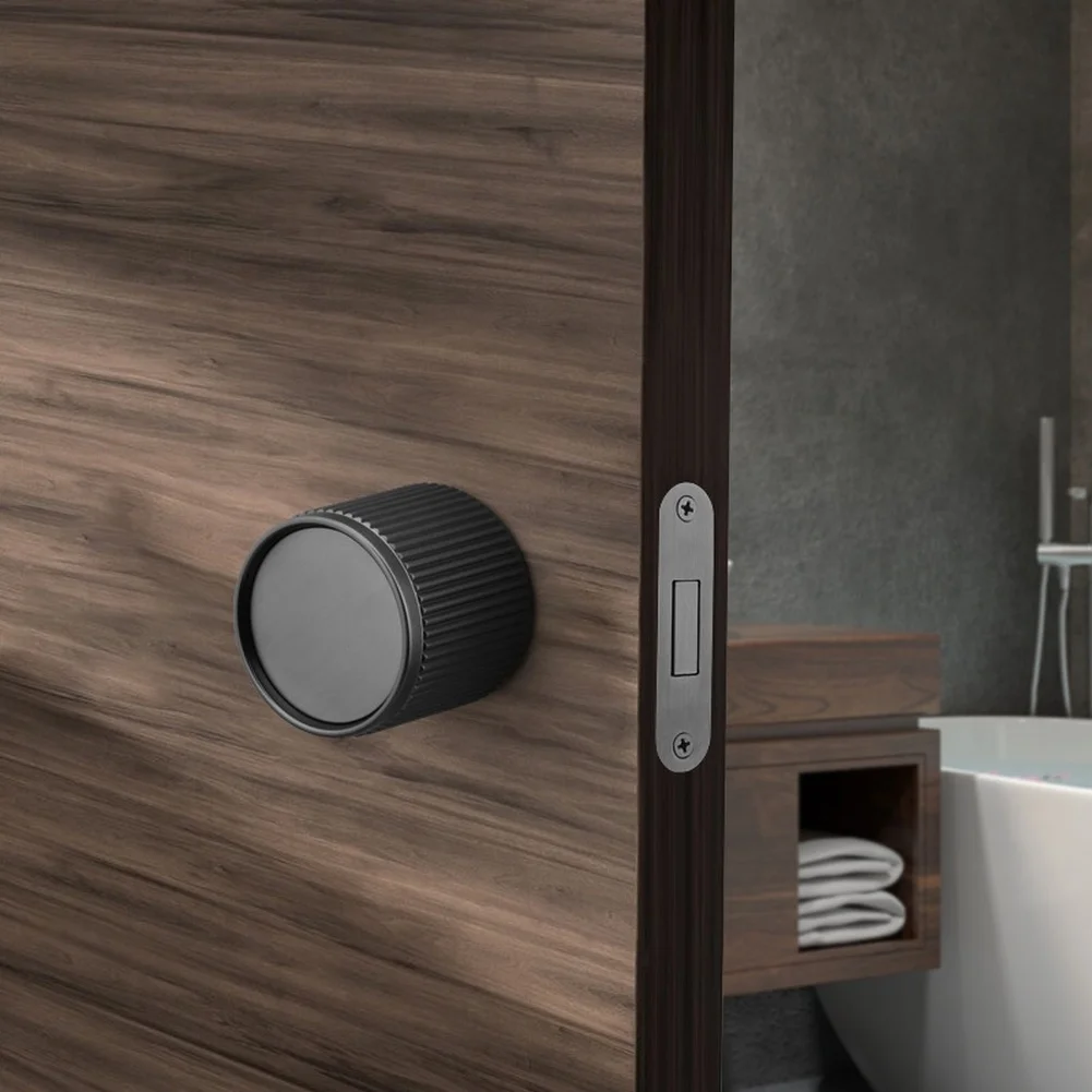 

Concealed Single Sided Door Lock Modern Zinc Alloy Concealed Door Handle Lock For Bedroom And Interior Doors