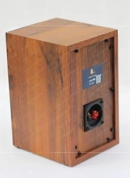 Front Surround Amplifier Speaker, XLR Input 10W-50W 4 Ohm, 90dB British Retro Four-inch Passive Speaker/bookshelf Box