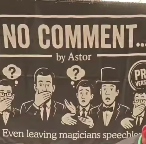 No Comment PRO (Astor Upgraded) - Ultra-Smooth Poker Deck Magic Trick | Professional Close-Up Illusion Gimmick for Magicians