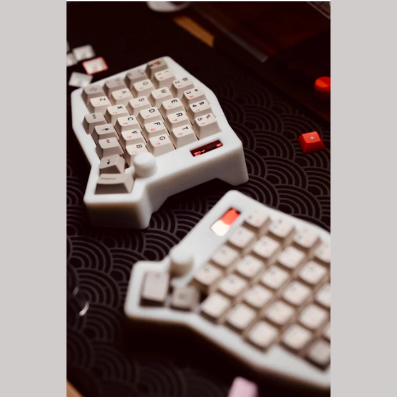 Sofle Wireless Split Keyboard Kit Customization Bluetooth Dual Mode Hot Swap ZMK Ergonomics Mechanical Keyboard Accessories DIY