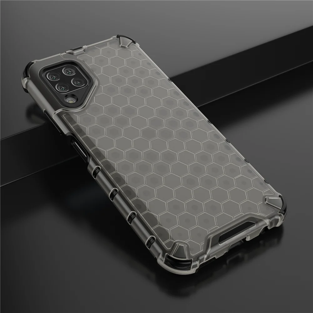 For Huawei P40 Lite Case Rugged Soft Frame Hard Transparent  Armor Shockproof Cover Phone Case For Huawei P40 Lite Pro