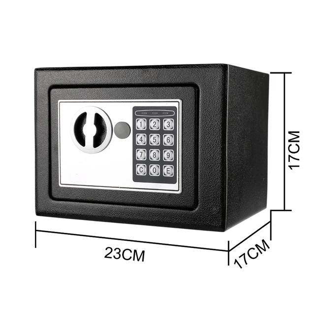 Electronic Digital Keypad Lock Safe Security Box All Steel for Home Office 5 Electronic Digital Keypad Lock Safe Security Box All Steel for Home Office 5