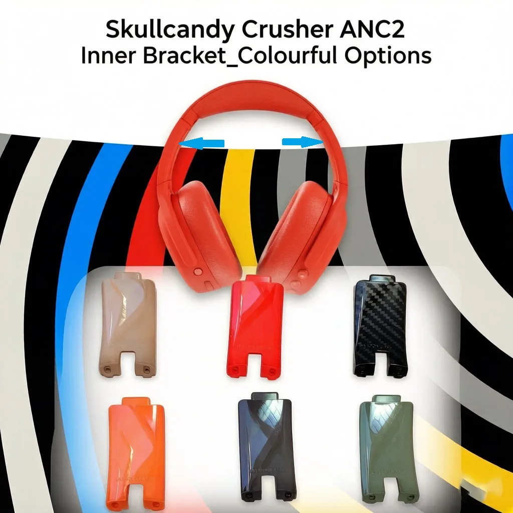 Kolorowa Wewnętrzna Podkładka/Gniazdo do Słuchawek Bezprzewodowych z Redukcją Szumów Skullcandy Crusher ANC2 (S6CAW) - Części Zamienne do Naprawy