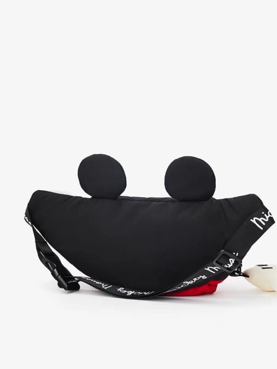 Cartoon Mickey Waist Bag Fashion Boutique Brand Children\'s Bag Baby Boys Crossbody Bag Kids Boys Waist Pack Trendy Design