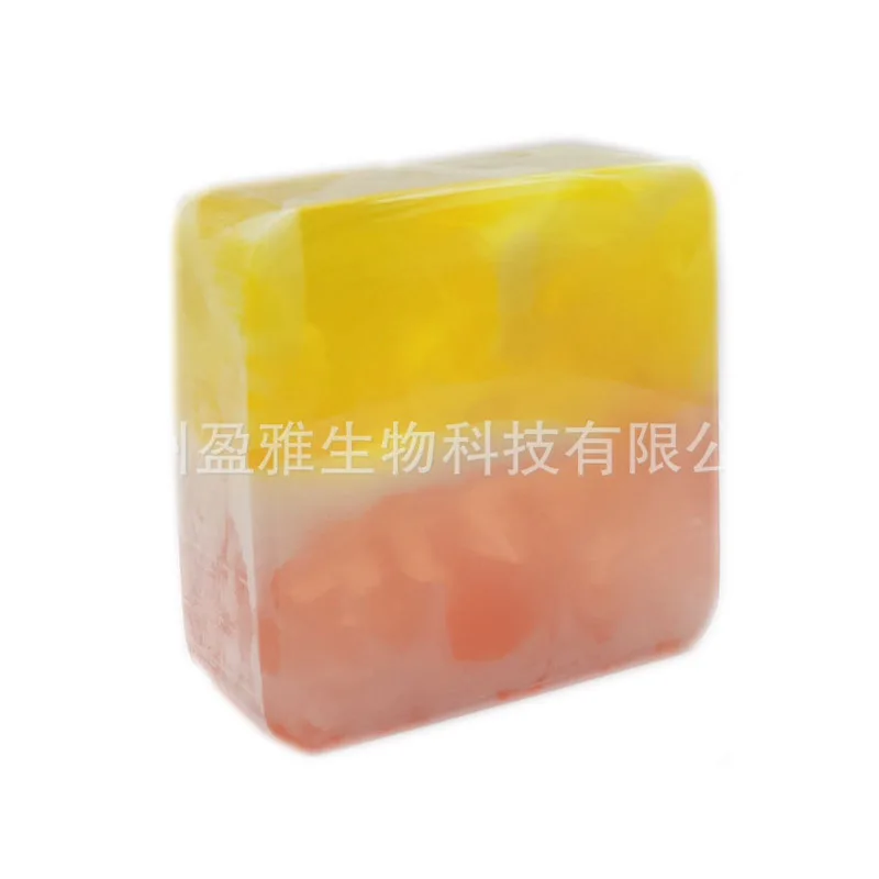 2PCS*100g Amber Mite Removal Rendering Trapezoidal Colorful Lavender Rose Cloud Essential Oil Soap Moisturizing Foam Rich Unisex