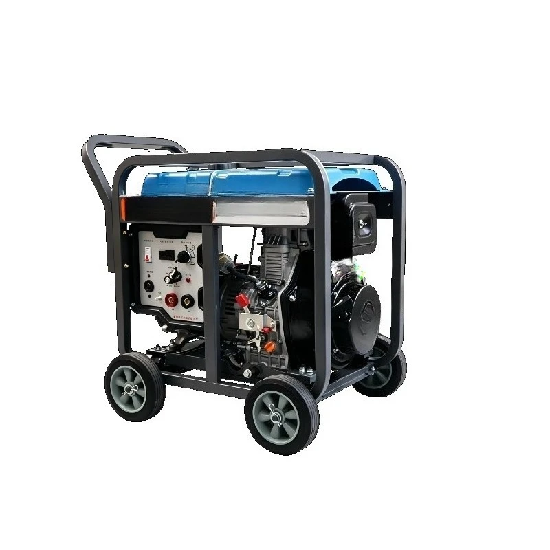 

5.5KW maximum power welding machine generator 300A welding machine, with AVR copper coil, electric start, suitable for farm