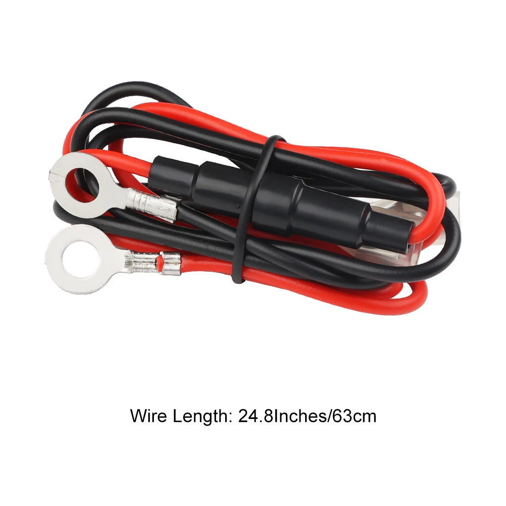4 Prese Accendisigari Auto 12V/24V Con Interruttore E Fusibile 10A - Spina Universale Per Camion, Moto, Barca - 5