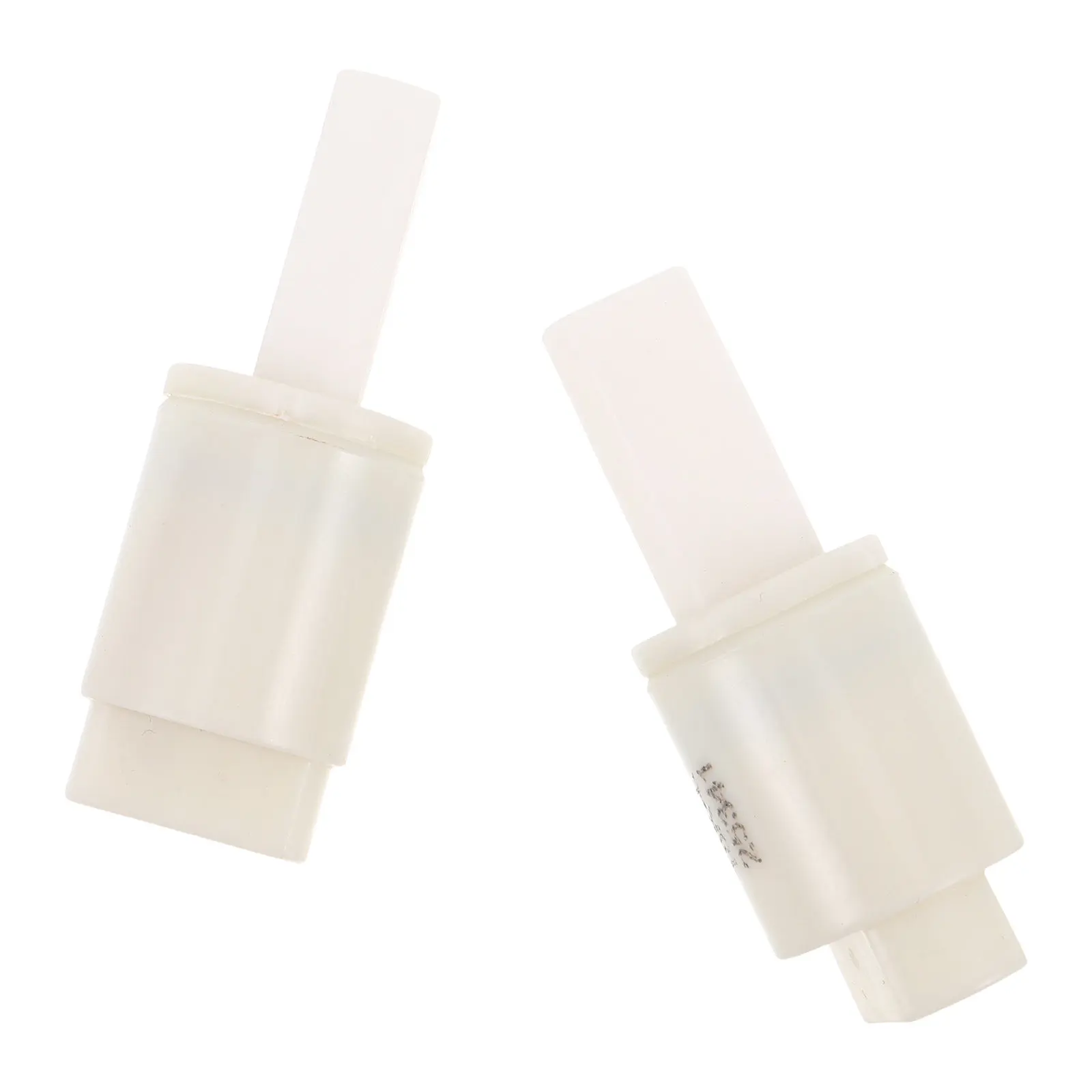 2Pcs Soft Close Seat Damper Toilet Buffer Pads Cushioning Lid Stabilizer Set Noise Reducing Slow Descent for Bidet and Standard