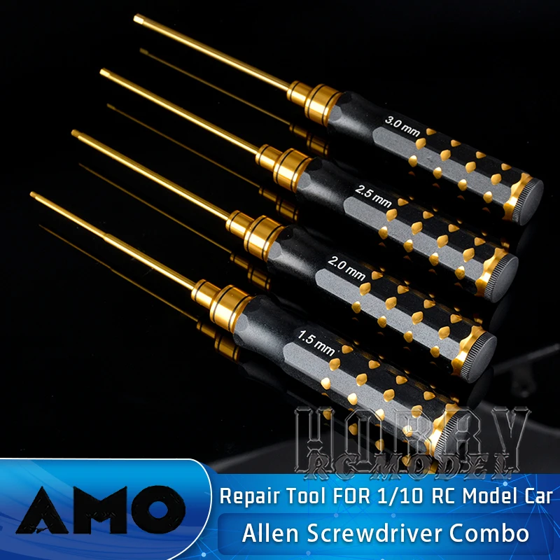 

Металлическая Шестигранная Отвертка 1,5 2,0 2,5 3,0 Комбинированные Инструменты для ремонта радиоуправляемой модели автомобиля Багги гусеничный монстр-ТраК