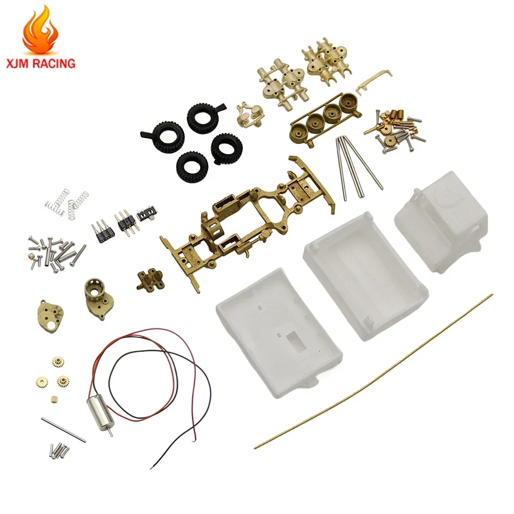 4WD Unimog 1:87 Truck Metal Chassis Diy Kit 4*4 Static Change Kit Das87 DS87E06