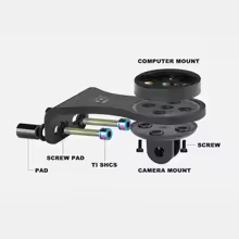 Og-Evkin Cm-002-N Bike Stem Mount For Garmin/Bryton/Wahoo Computers & Cameras